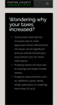 Mobile Screenshot of portercountyassessor.com